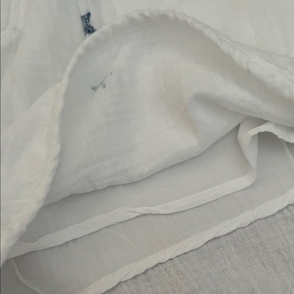 Splendid White Starry High Waist Shorts - Fully Lined - 100% Cotton - size Large - Picture 7 of 8